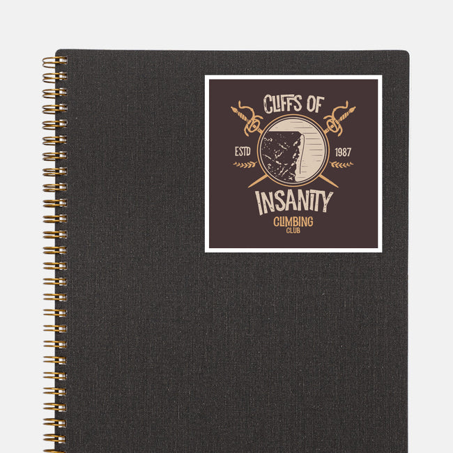 Cliffs Of Insanity-None-Glossy-Sticker-Logozaste