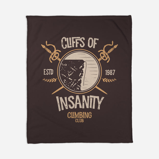 Cliffs Of Insanity-None-Fleece-Blanket-Logozaste