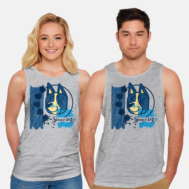 Bluey 182-Unisex-Basic-Tank-dalethesk8er