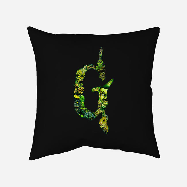 You're In For A Scare-none removable cover throw pillow-Bats on the Brain