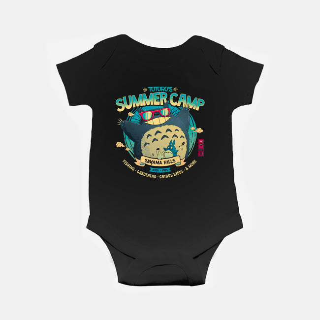 Neighbor's Summer Camp-Baby-Basic-Onesie-teesgeex