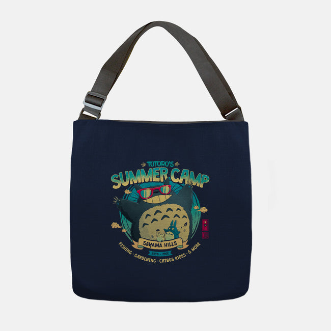 Neighbor's Summer Camp-None-Adjustable Tote-Bag-teesgeex