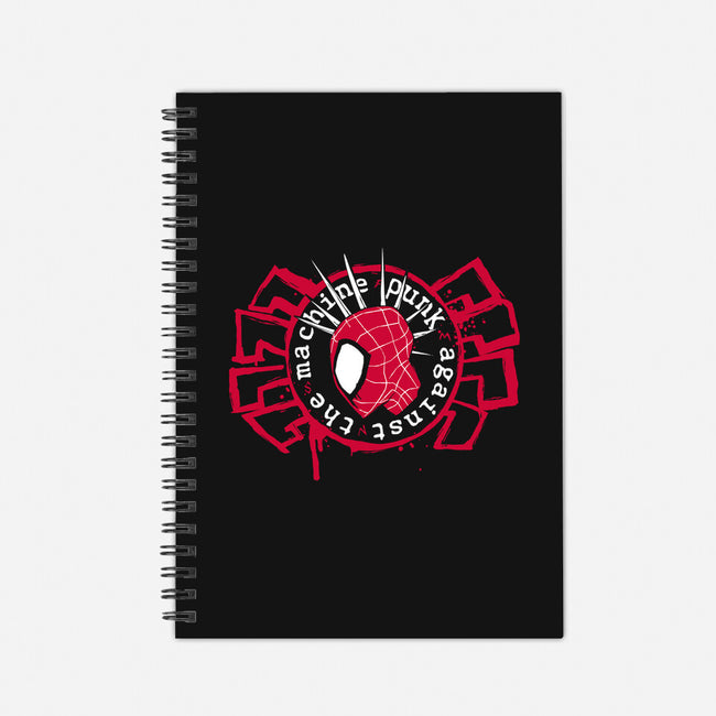 Punk Against The Machine-None-Dot Grid-Notebook-teesgeex