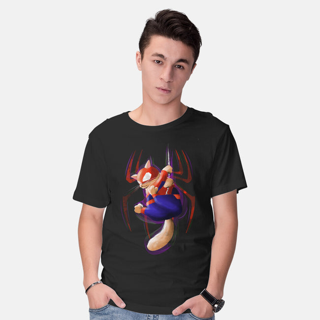 Spidercat-Mens-Basic-Tee-fanfabio