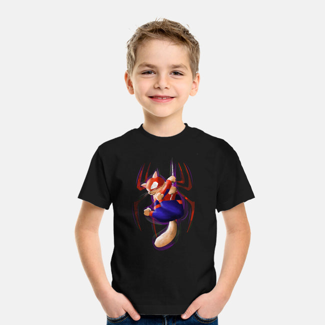 Spidercat-Youth-Basic-Tee-fanfabio
