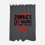 You're Safe-none polyester shower curtain-atteoM