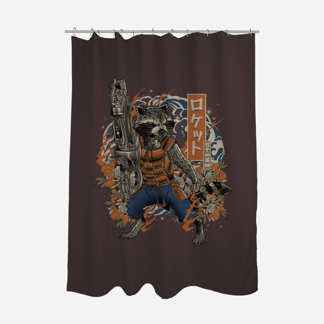 Guardian Rocket-None-Polyester-Shower Curtain-gaci