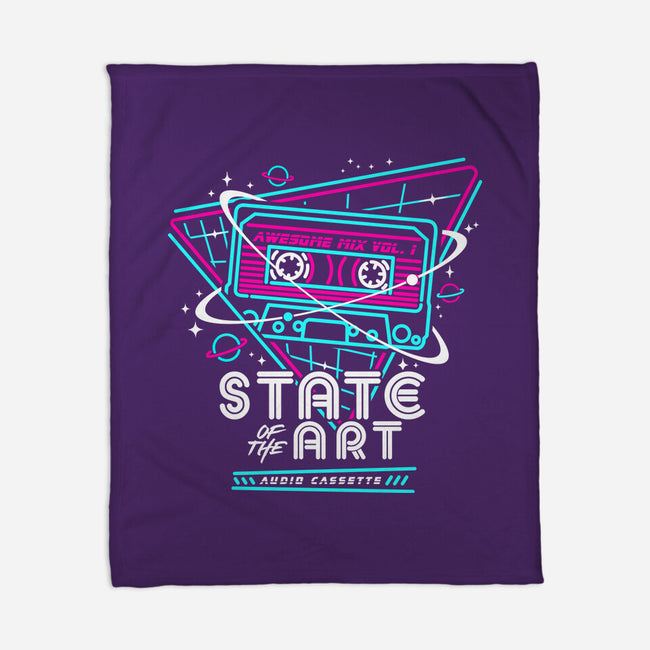 State Of The Art-None-Fleece-Blanket-rocketman_art