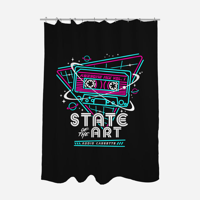 State Of The Art-None-Polyester-Shower Curtain-rocketman_art