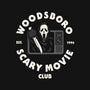 Woodsboro Scary Movie Club-Womens-Fitted-Tee-Melonseta