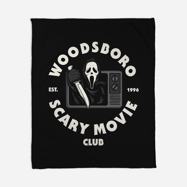 Woodsboro Scary Movie Club-None-Fleece-Blanket-Melonseta