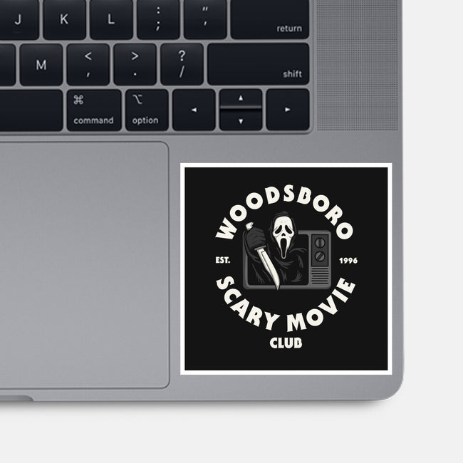Woodsboro Scary Movie Club-None-Glossy-Sticker-Melonseta