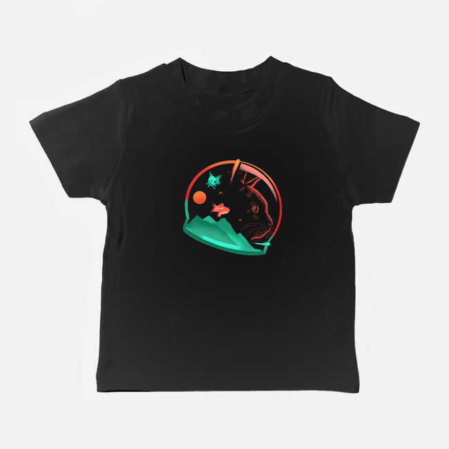 Astrocat In Space-Baby-Basic-Tee-sachpica