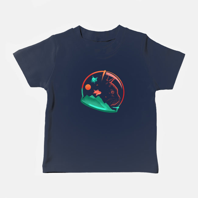 Astrocat In Space-Baby-Basic-Tee-sachpica