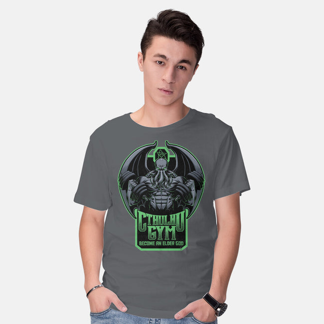 Cthulhu Gym-Mens-Basic-Tee-Studio Mootant