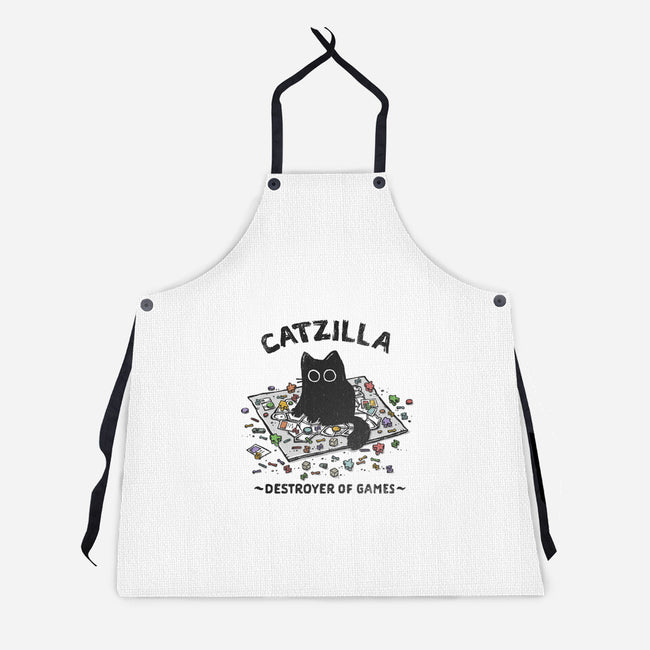 Destroyer Of Games-Unisex-Kitchen-Apron-kg07