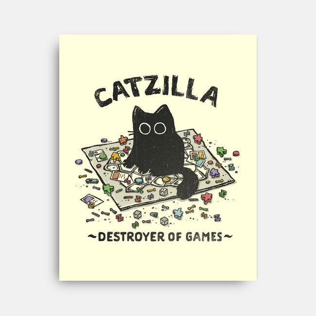 Destroyer Of Games-None-Stretched-Canvas-kg07