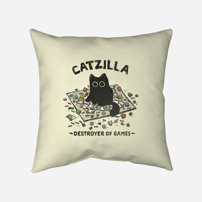 Destroyer Of Games-None-Removable Cover w Insert-Throw Pillow-kg07