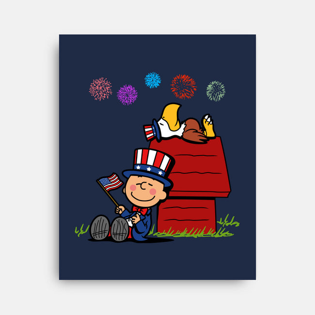 Patriotic Nuts-None-Stretched-Canvas-Boggs Nicolas