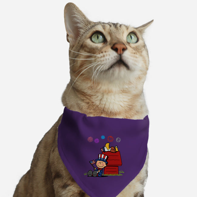 Patriotic Nuts-Cat-Adjustable-Pet Collar-Boggs Nicolas