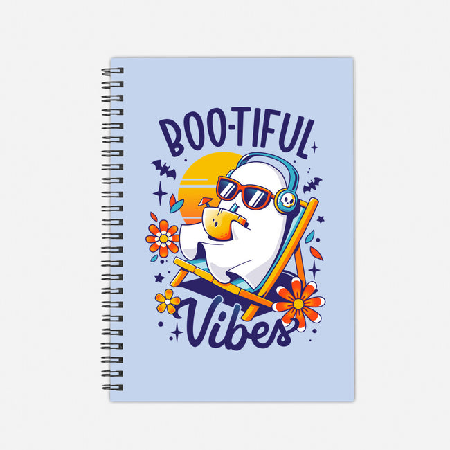 Ghostly Summer Vibes-None-Dot Grid-Notebook-Snouleaf