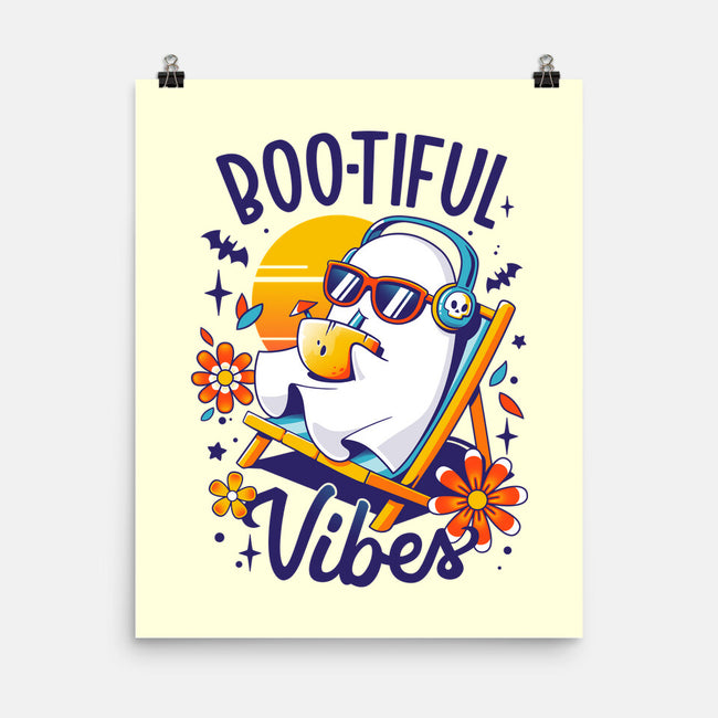 Ghostly Summer Vibes-None-Matte-Poster-Snouleaf