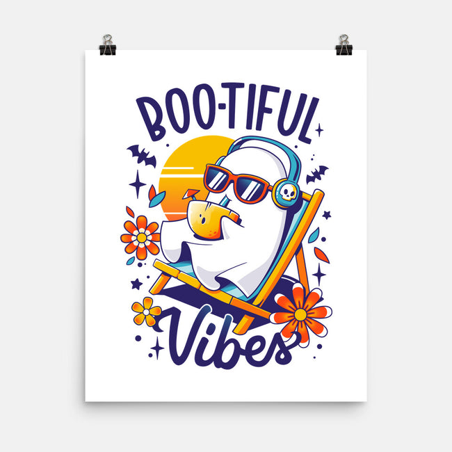Ghostly Summer Vibes-None-Matte-Poster-Snouleaf