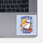 Ghostly Summer Vibes-None-Glossy-Sticker-Snouleaf