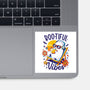 Ghostly Summer Vibes-None-Glossy-Sticker-Snouleaf