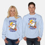 Ghostly Summer Vibes-Unisex-Crew Neck-Sweatshirt-Snouleaf