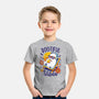 Ghostly Summer Vibes-Youth-Basic-Tee-Snouleaf