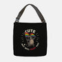 Cute But Will Fight-None-Adjustable Tote-Bag-tobefonseca