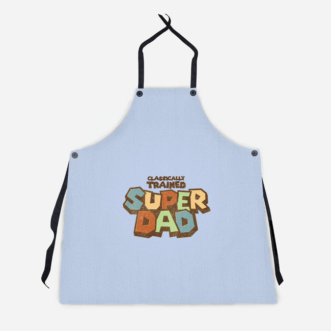 Classically Trained Dad-Unisex-Kitchen-Apron-retrodivision