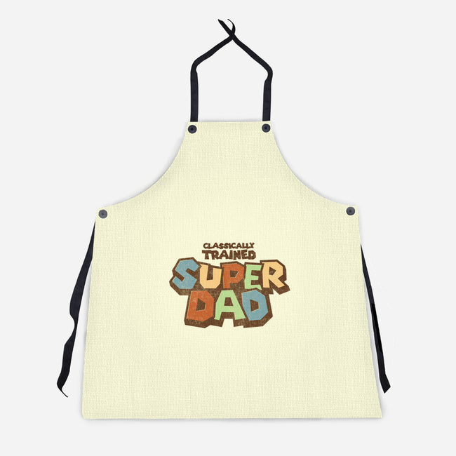 Classically Trained Dad-Unisex-Kitchen-Apron-retrodivision