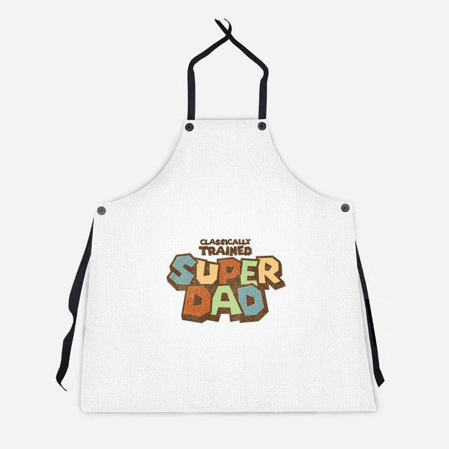 Classically Trained Dad-Unisex-Kitchen-Apron-retrodivision