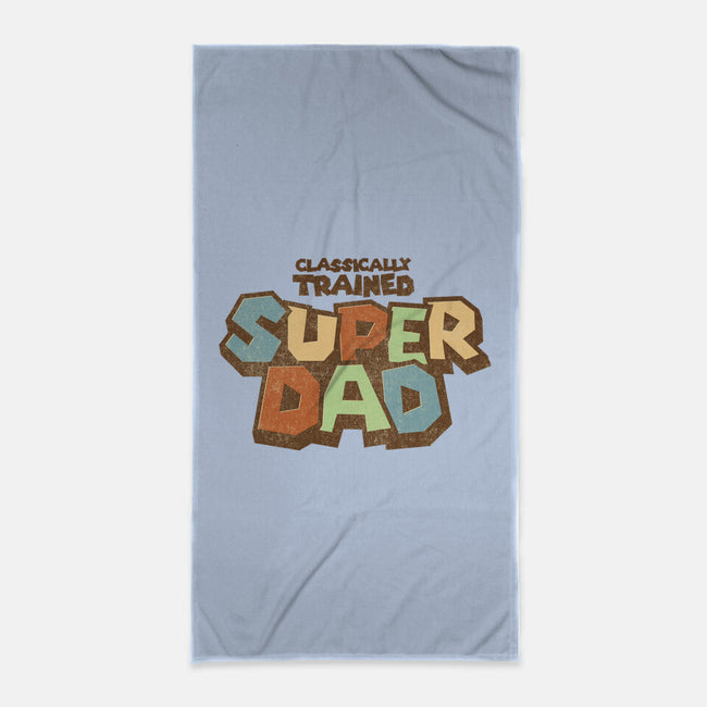 Classically Trained Dad-None-Beach-Towel-retrodivision