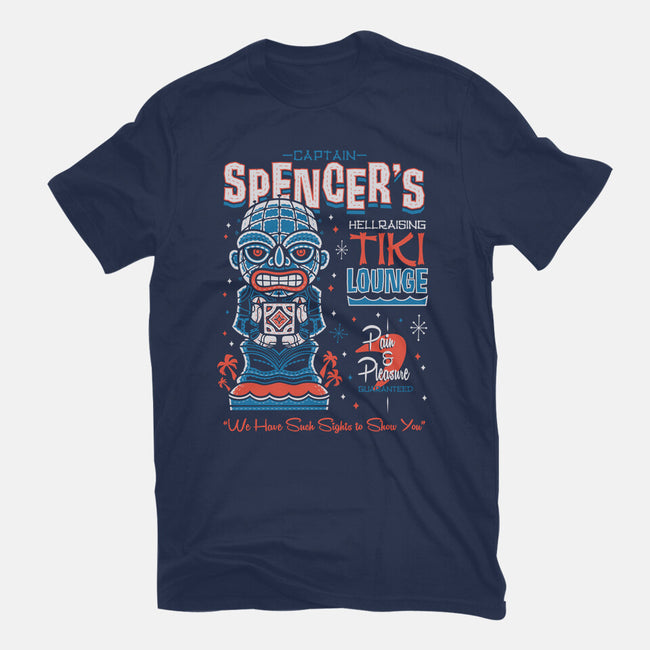 Captain Spencer's Tiki Lounge-Youth-Basic-Tee-Nemons