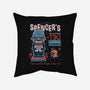 Captain Spencer's Tiki Lounge-None-Removable Cover-Throw Pillow-Nemons