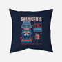 Captain Spencer's Tiki Lounge-None-Removable Cover-Throw Pillow-Nemons