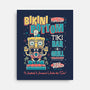 Bikini Bottom Tiki Bar-None-Stretched-Canvas-Nemons