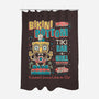 Bikini Bottom Tiki Bar-None-Polyester-Shower Curtain-Nemons