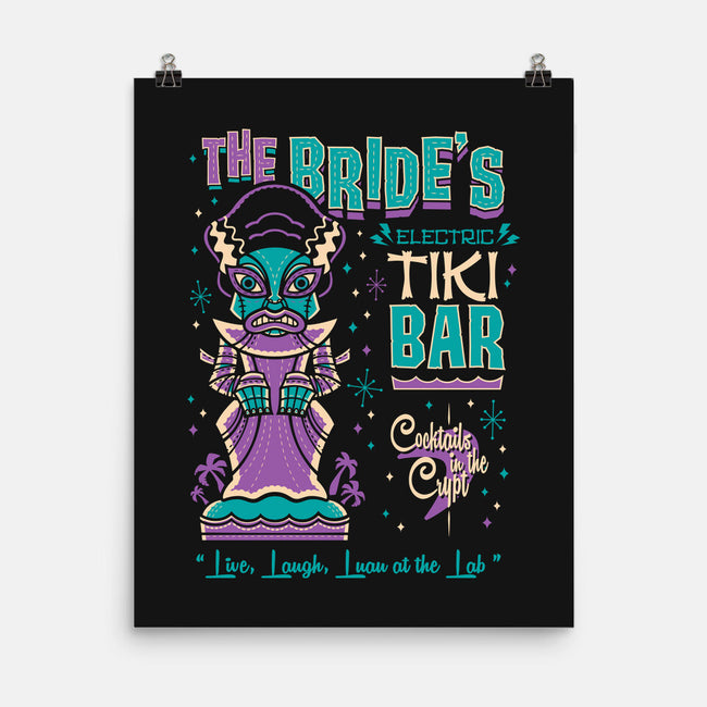 The Bride's Tiki Bar-None-Matte-Poster-Nemons