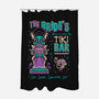 The Bride's Tiki Bar-None-Polyester-Shower Curtain-Nemons