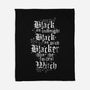 Black As Midnight-None-Fleece-Blanket-Nemons