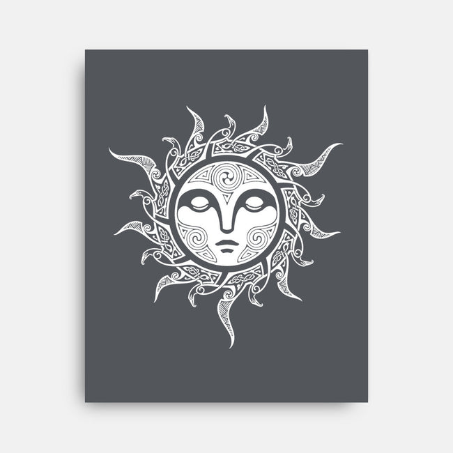 Yule Midwinter Sun-none stretched canvas-RAIDHO