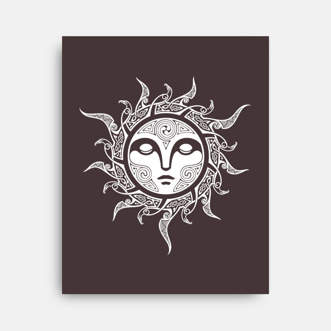 Yule Midwinter Sun-none stretched canvas-RAIDHO