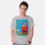 Hello My Friend-Mens-Basic-Tee-nickzzarto