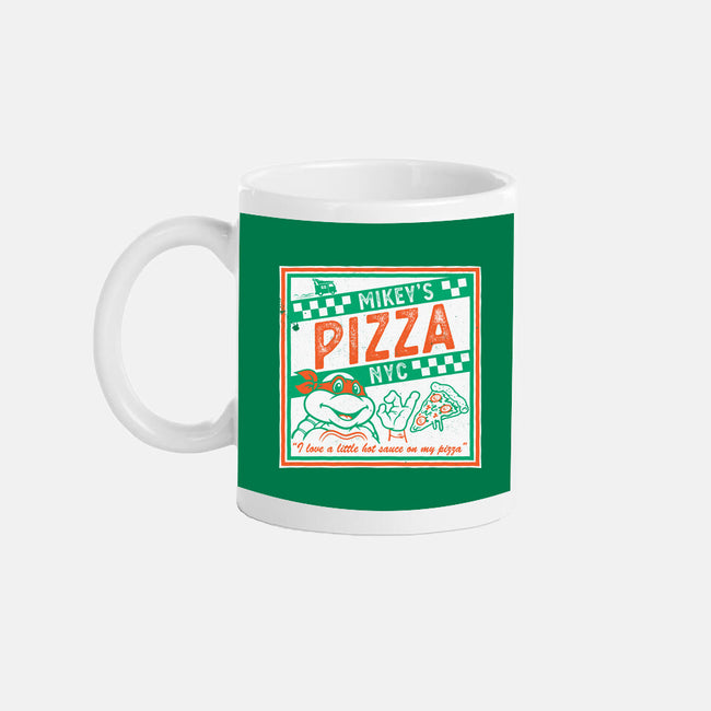 Mikey's Pizza-None-Mug-Drinkware-Nemons