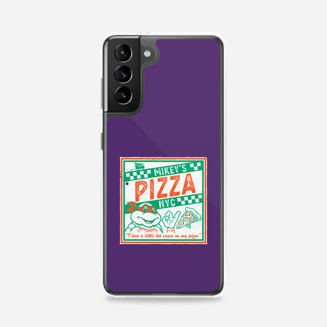 Mikey's Pizza-Samsung-Snap-Phone Case-Nemons