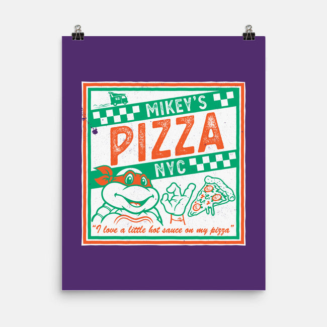 Mikey's Pizza-None-Matte-Poster-Nemons